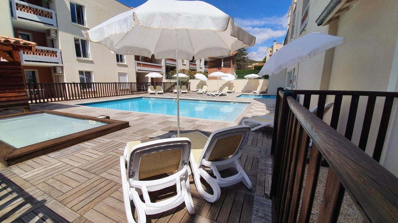Le Romarin - Climatisation Piscine & Parking Prive Apartment Gréoux-les-Bains Exterior photo